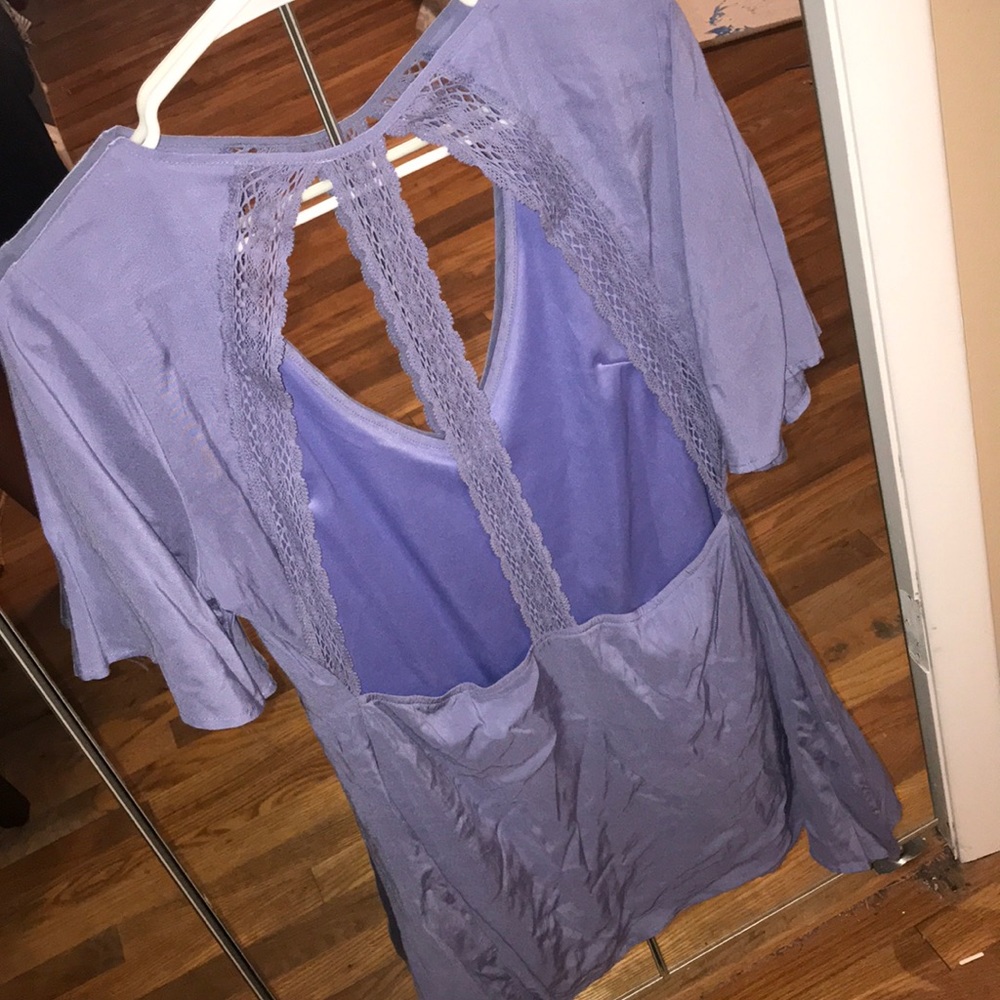 Blue dress